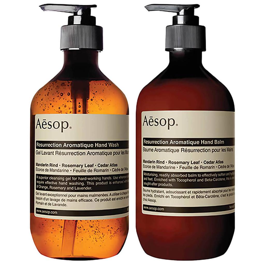 Aesop Resurrection Hand Cleanser and Balm Duet (Worth $142)商品第2张图片规格展示