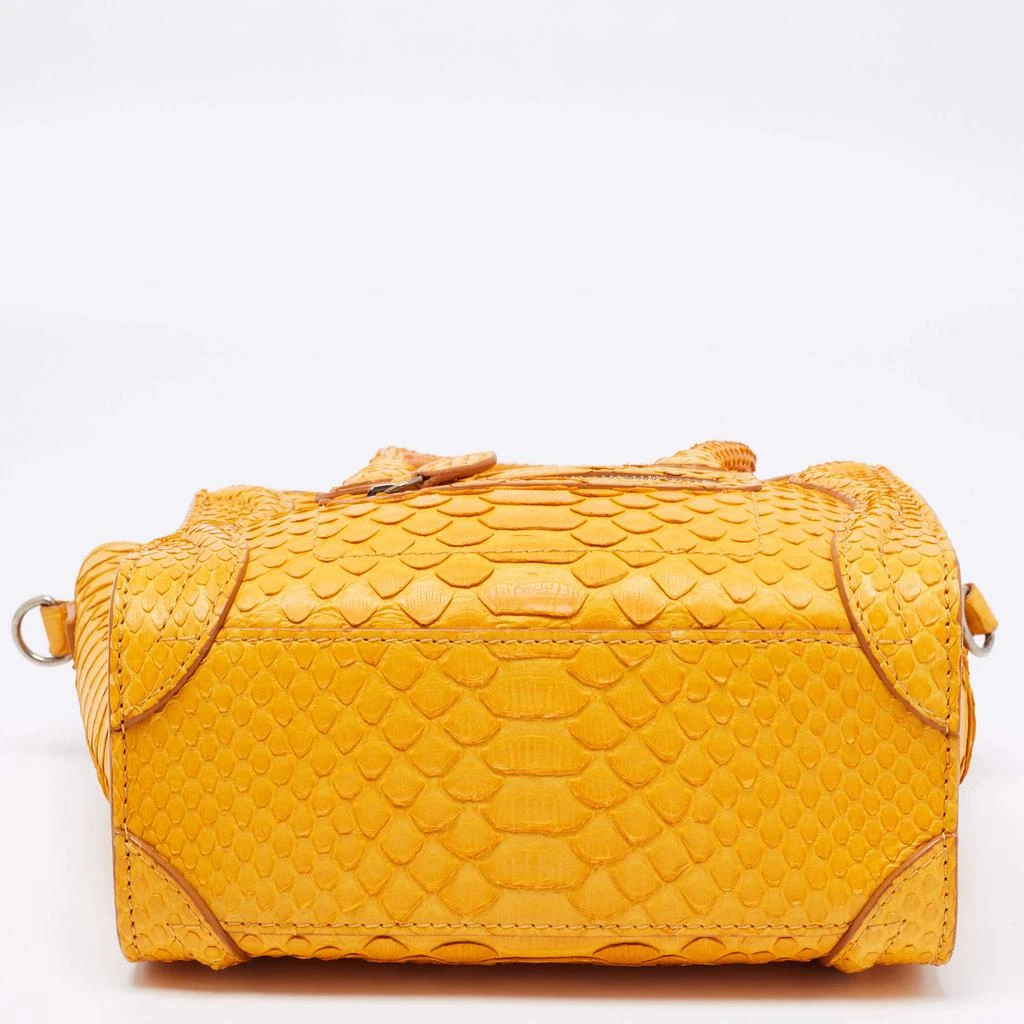 Celine Mustard Python Nano Luggage Tote 商品