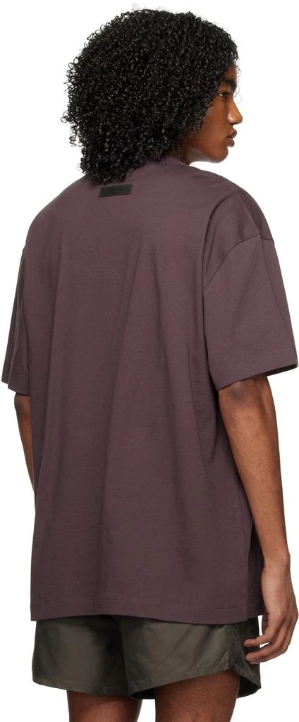 商品Essentials|2023新款 紫�色 T 恤 男女同款 纯棉平纹,价格¥241,第3张图片详细描述