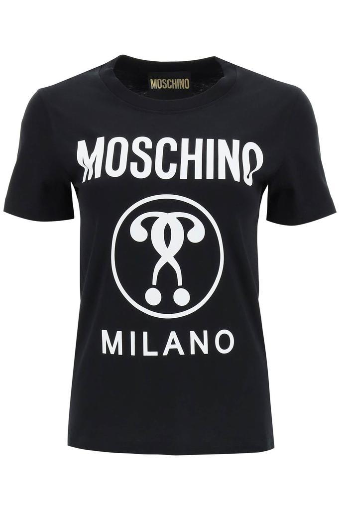 商品Moschino|Moschino double question mark t-shirt,价格¥701,第1张图片