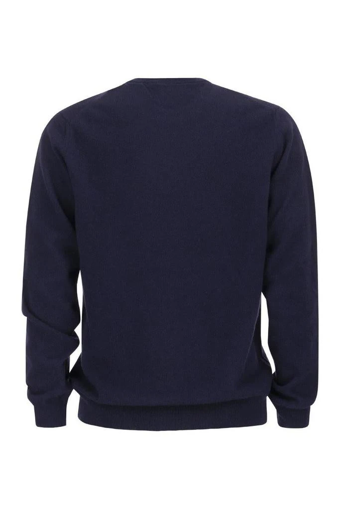 商品Lacoste|LACOSTE Crew-neck pullover in wool blend,价格¥808,第2张图片详细描述