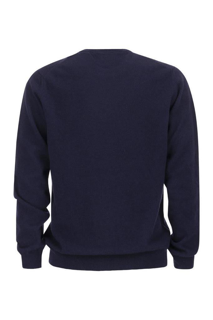 商品Lacoste|LACOSTE Crew-neck pullover in wool blend,价格¥747,第4张图片详细描述