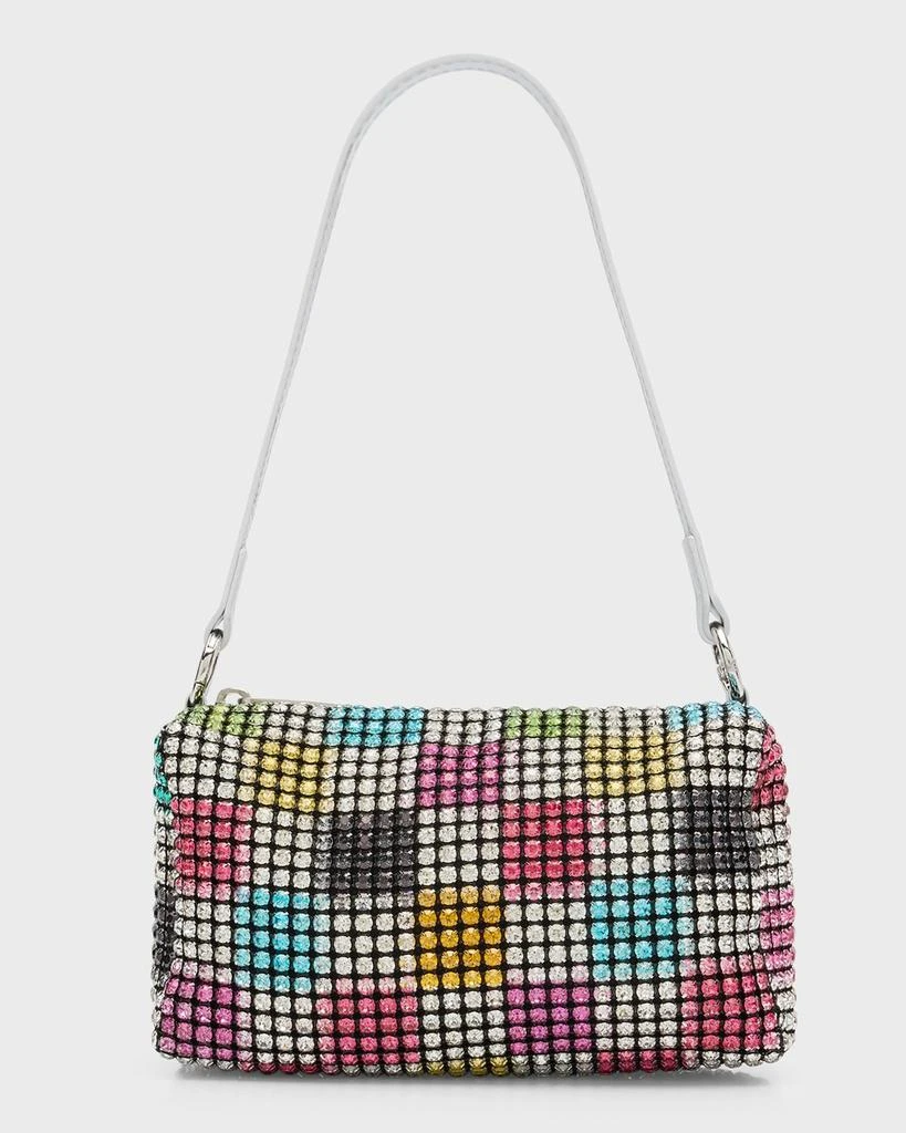 商品Bari Lynn|Girl's Rainbow Checkered Jeweled Bag,价格¥194,第1张图片