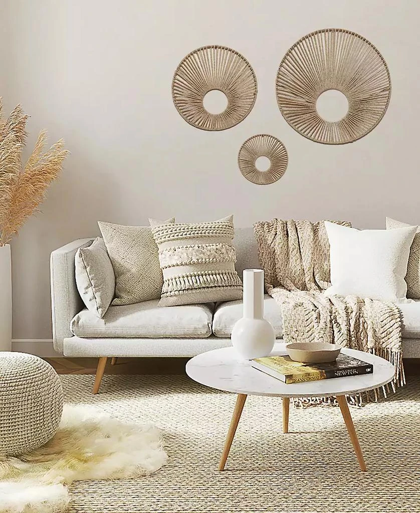 Woven Paper Rope Wall Decor, Set of 3 商品