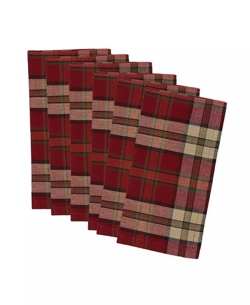 商品Design Imports|Campfire Plaid Napkin, Set of 6,价格¥163,第1张图片