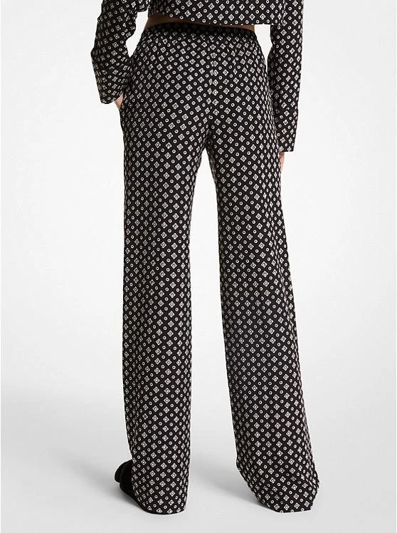 商品Michael Kors|Studded Medallion Crushed Crepe Pajama Pants,价格¥327,第2张图片详细描述