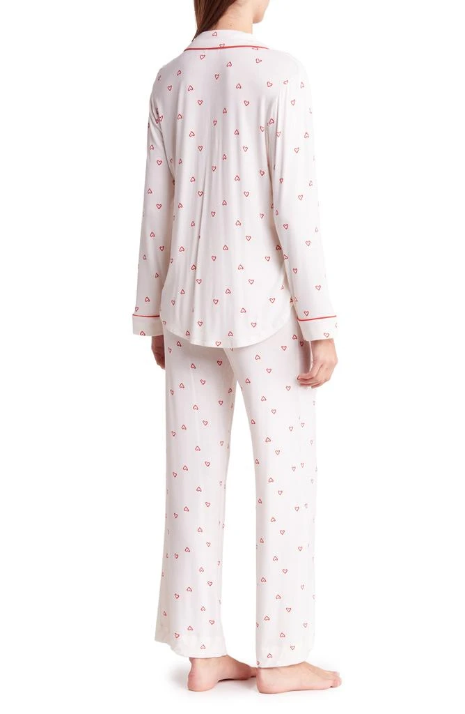 商品Nordstrom|Tranquility Long Sleeve Shirt & Pants Two-Piece Pajama Set,价格¥265,第2张图片详细描述