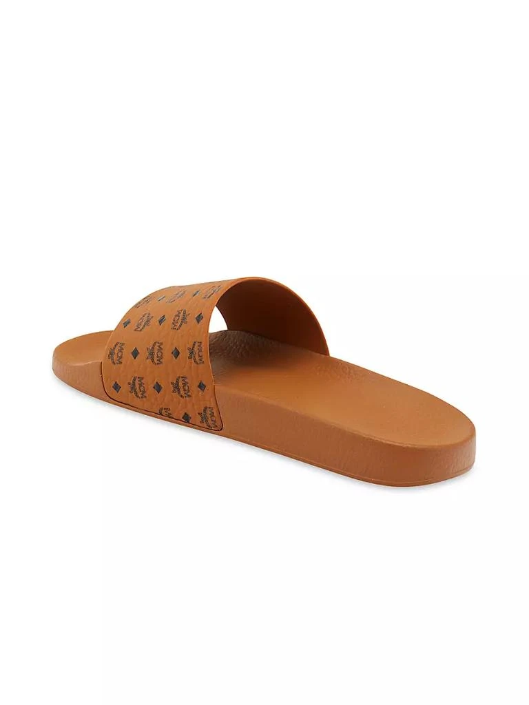 商品MCM|Monogram Logo Slip-On Sandals,价格¥952,第3张图片详细描述