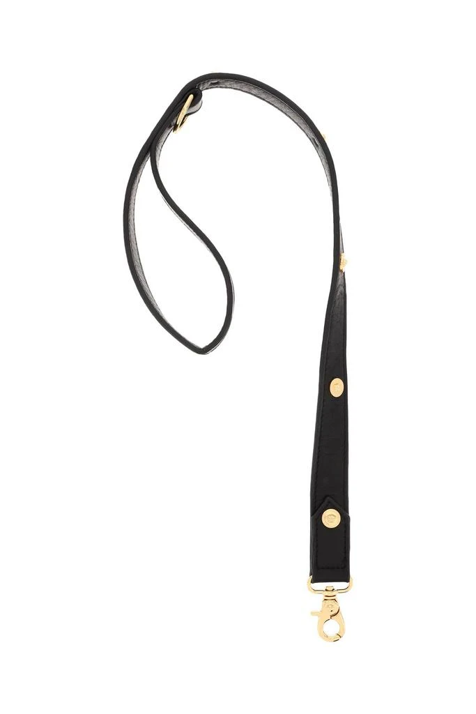 商品Versace|leather leash with medusa studs,价格¥1764,第1张图片