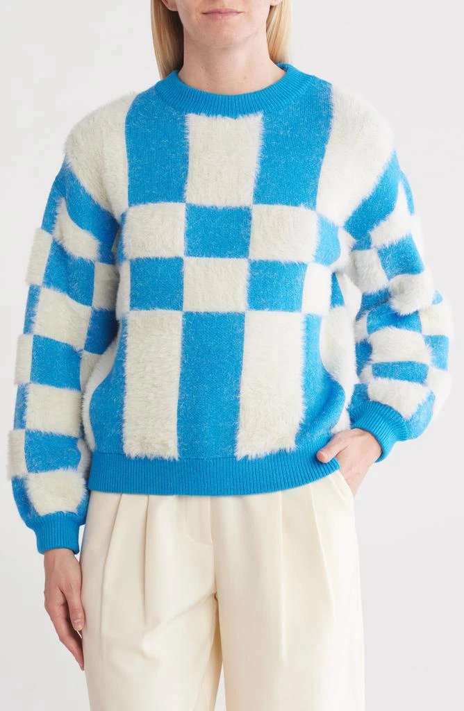 商品FRNCH|Lilo Check Sweater,价格¥147,第1张图片