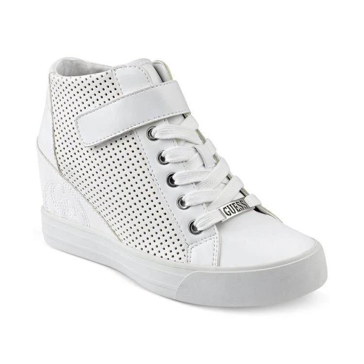 商品GUESS|Women's Decia Wedge Sneakers,价格¥666,第1张图片