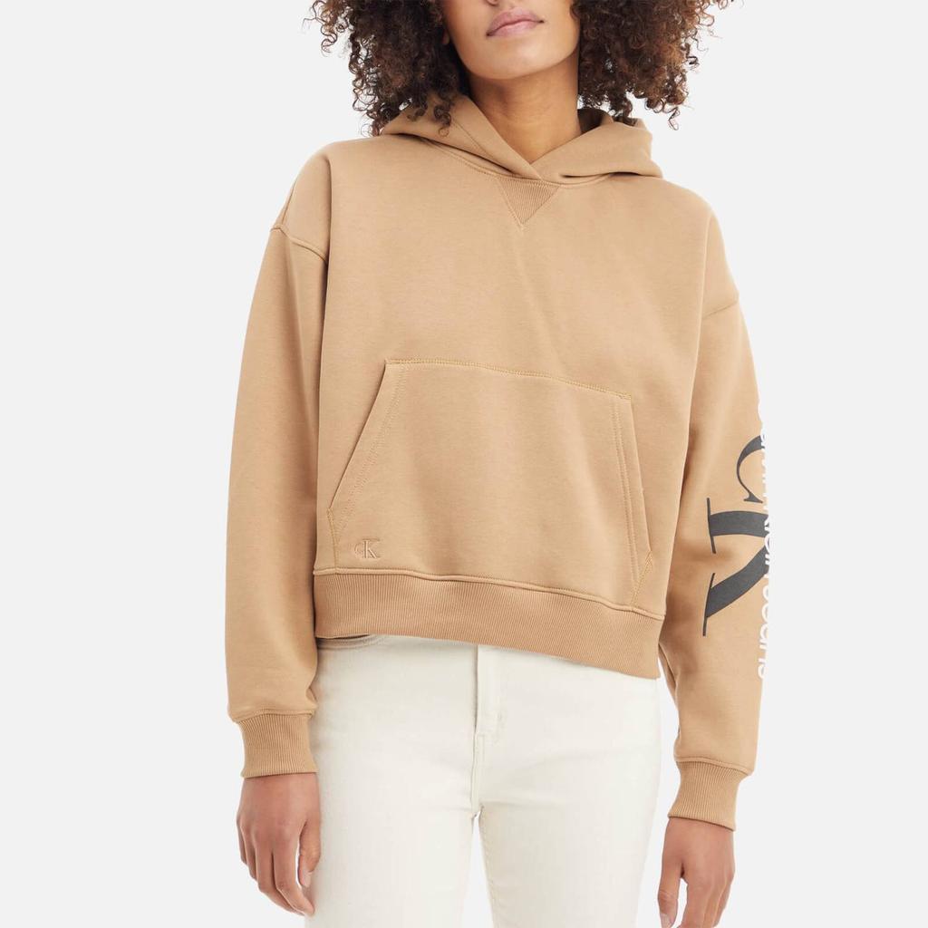 商品Calvin Klein|Calvin Klein Jeans Logo Cotton-Blend Hoodie,价格¥792,第1张图片