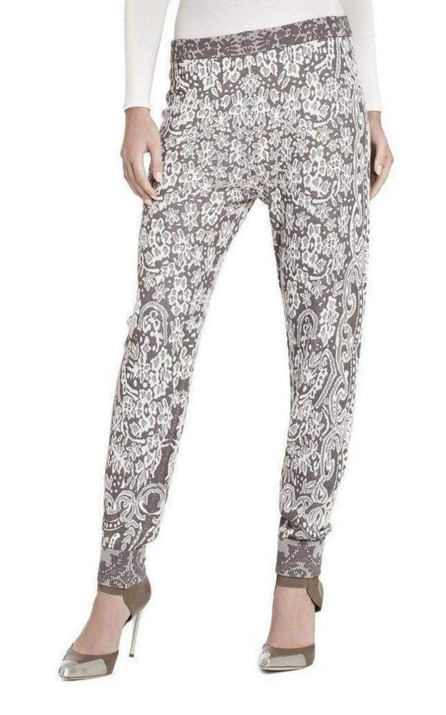 商品BCBG|Alder Relief Jacquard Lace Silk Blend Sweat pant,价格¥1306,第1张图片