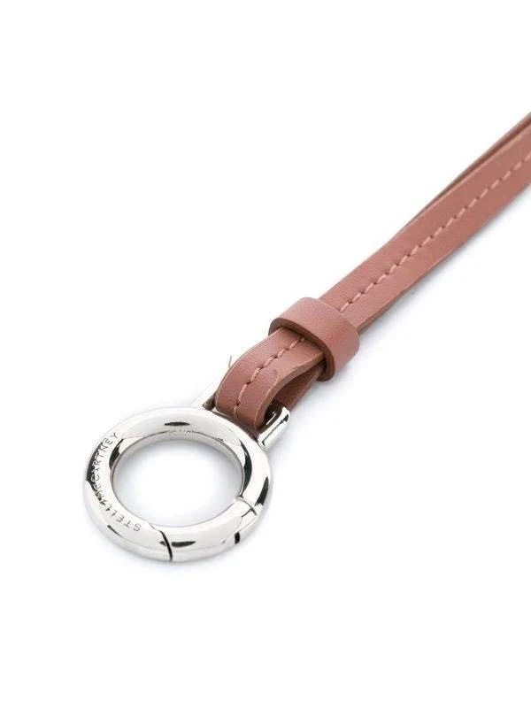 商品Stella McCartney|STELLA McCARTNEY logo-engraved keyring strap,价格¥626,第2张图片详细描述