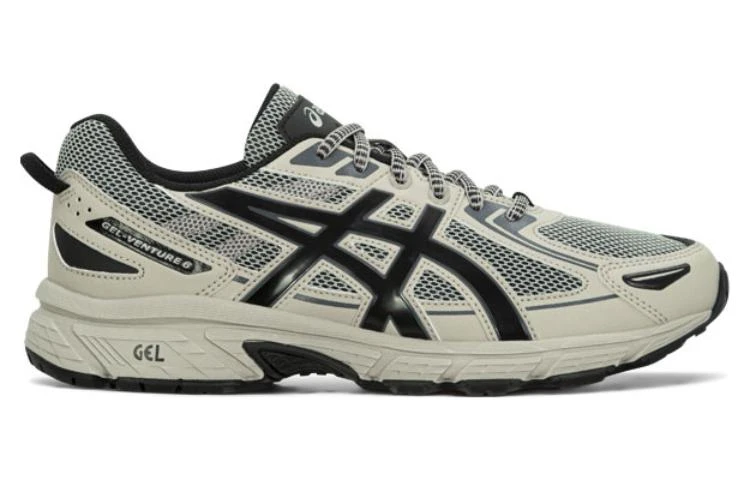 商品[国内直发] Asics|Gel-Venture 6 舒适 百搭防滑耐磨 低帮 休闲跑步鞋 男款 灰黑,价格¥740,第3张图片详细描述