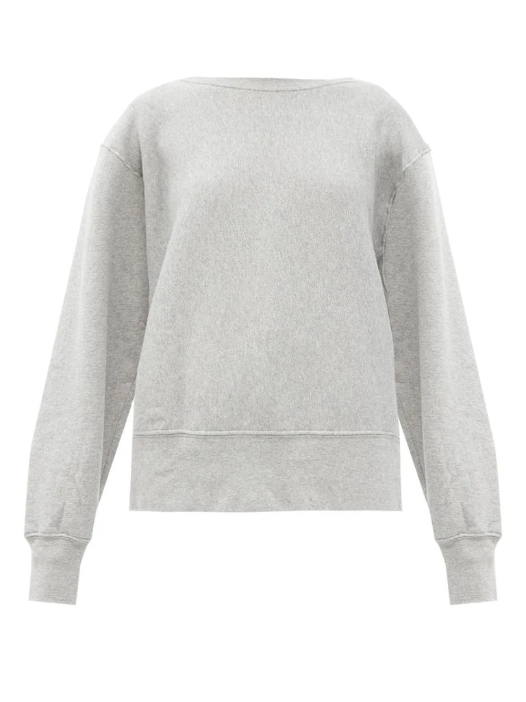 商品Les Tien|Crew-neck brushed-back cotton sweatshirt,价格¥852,第1张图片