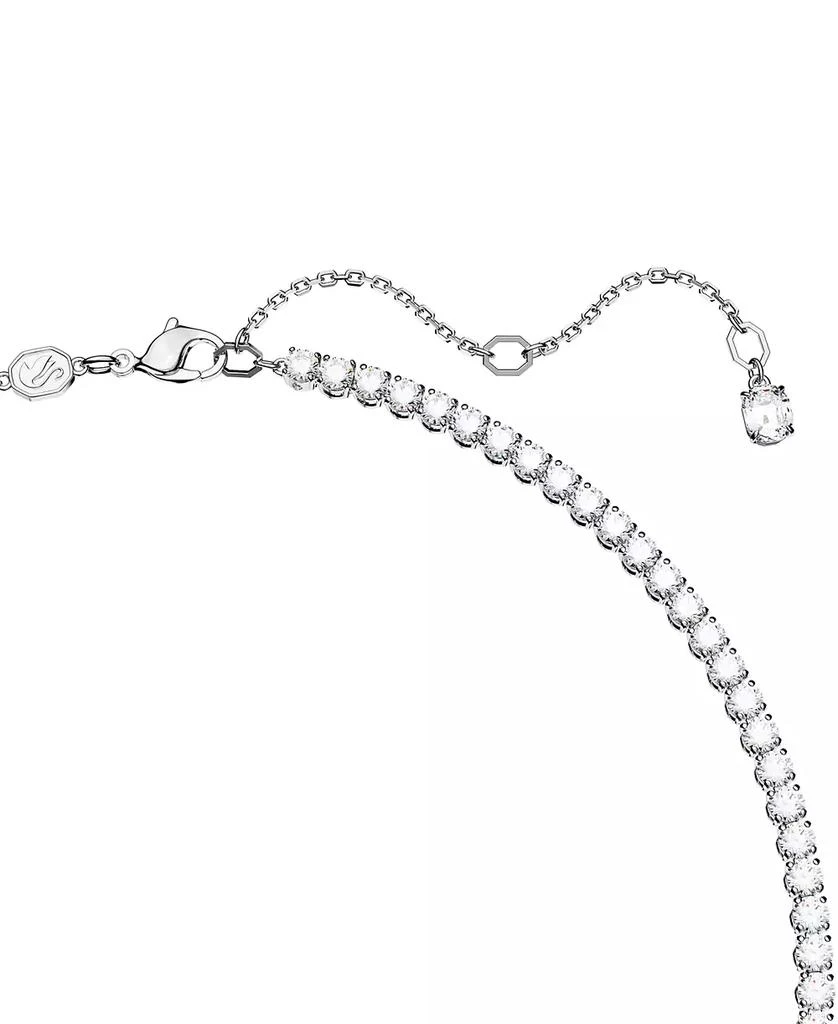 商品Swarovski|Rhodium-Plated Mixed Crystal Tennis Necklace, 15" + 2-3/4",价格¥1990,第3张图片详细描述