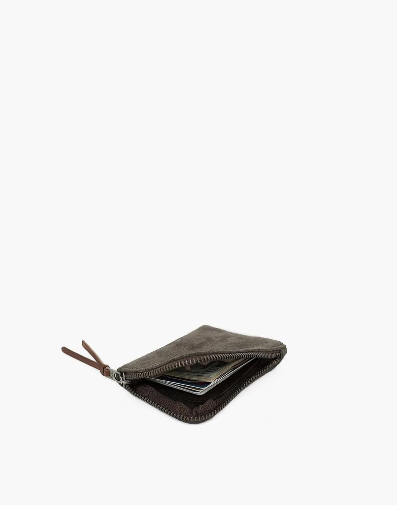 商品Madewell|MAKR Suede Zip Slim Wallet,价格¥1261,第2张图片详细描述