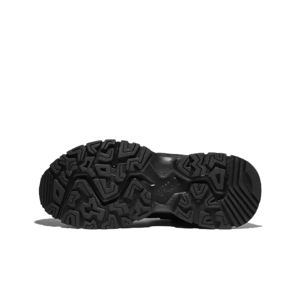 【享贝家】ZY- FILA 斐乐 Fire Cracker 低帮厚底增高运动休闲鞋 男女同款 黑色 1JM01679E-001 商品