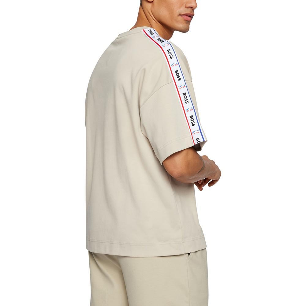 商品Hugo Boss|BOSS x NBA Men's Relaxed-Fit T-Shirt,价格¥879,第4张图片详细描述