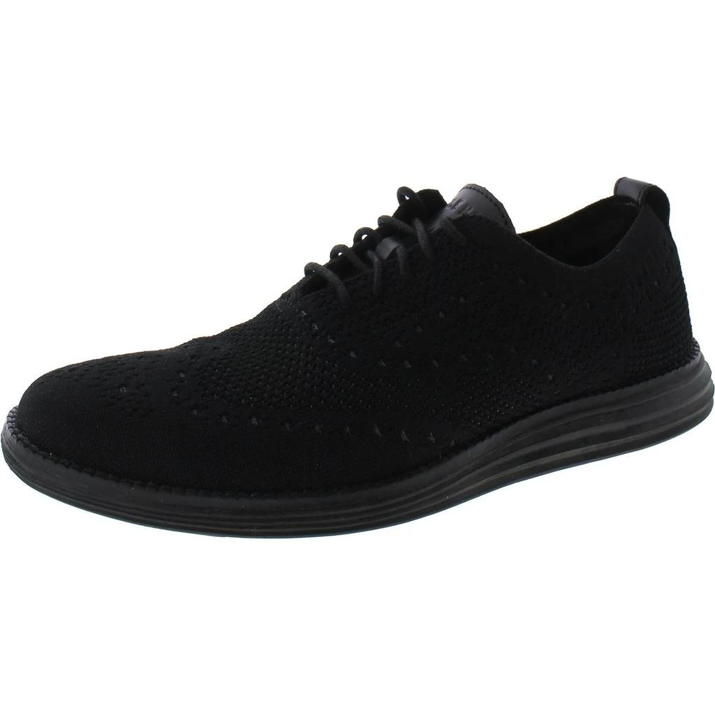 商品Cole Haan|Cole Haan Mens 2.ZEROGRAND Stitchlite Knit Leather Trim Oxfords,价格¥1263,第1张图片