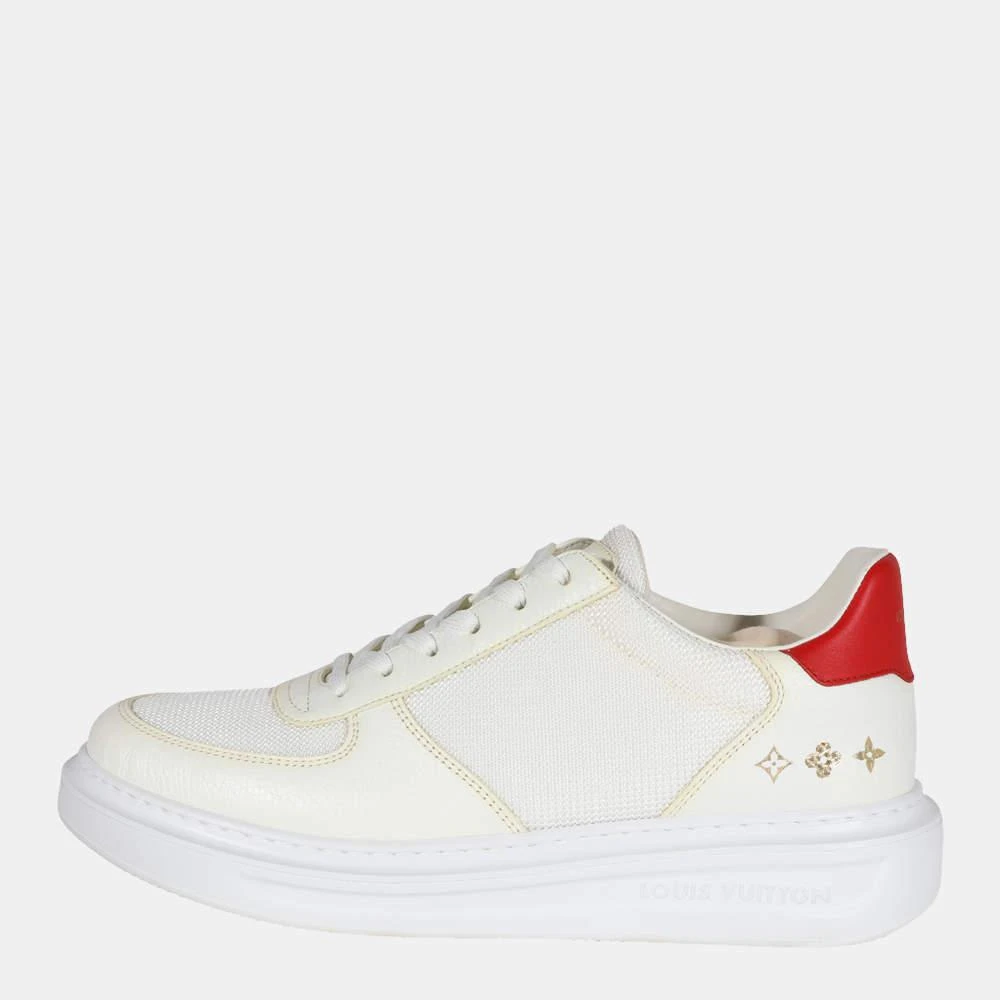 商品[二手商品] Louis Vuitton|Louis Vuitton White/Red Beverly Hills Sneakers (7.5 UK/IT 41.5),价格¥4629,第1张图片