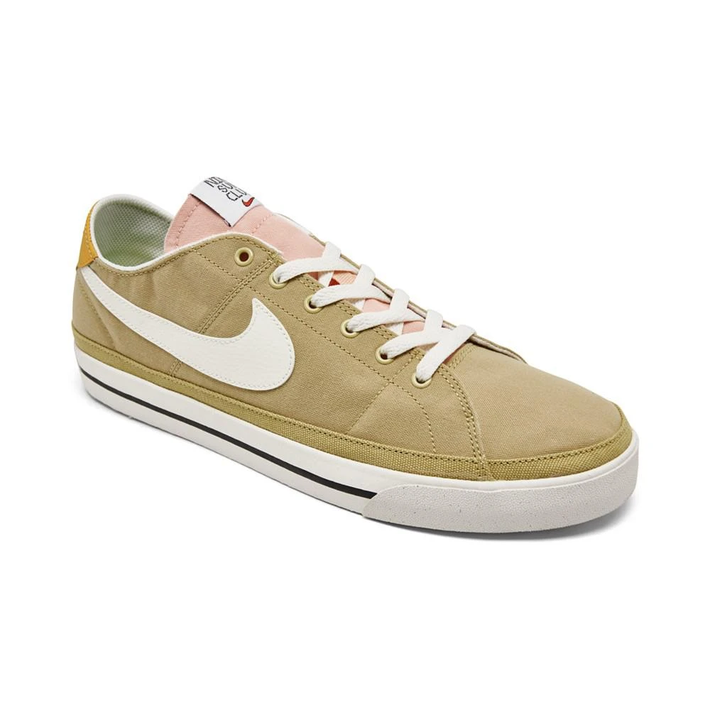 商品NIKE|Men's Court Legacy Canvas Next Nature Casual Sneakers from Finish Line,价格¥230,第1张图片