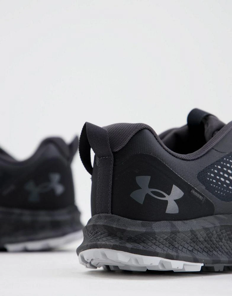 商品Under Armour|Under Armour Running Charged Bandit TR 2 trainers in black with camo sole,价格¥704,第2张图片详细描述