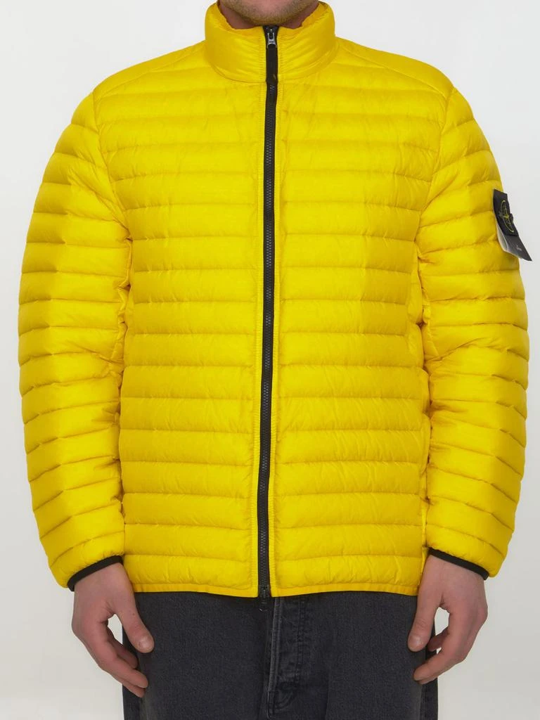 商品Stone Island|Stone Island Logo Patch Zip-Up Padded Jacket,价格¥4502,第1张图片