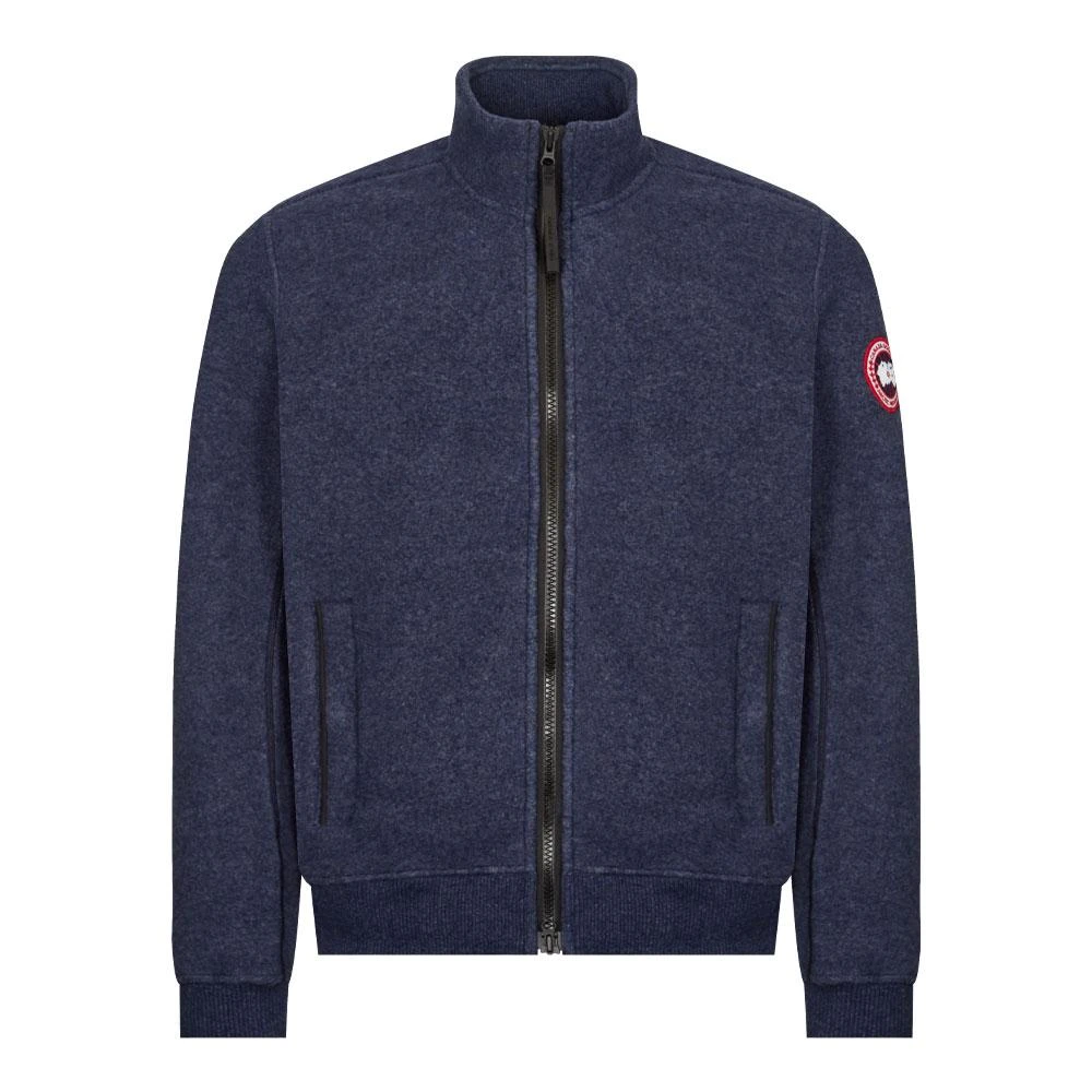 商品Canada Goose|Canada Goose Lawson Fleece Jacket - Atlantic Navy,价格¥3937,第1张图片