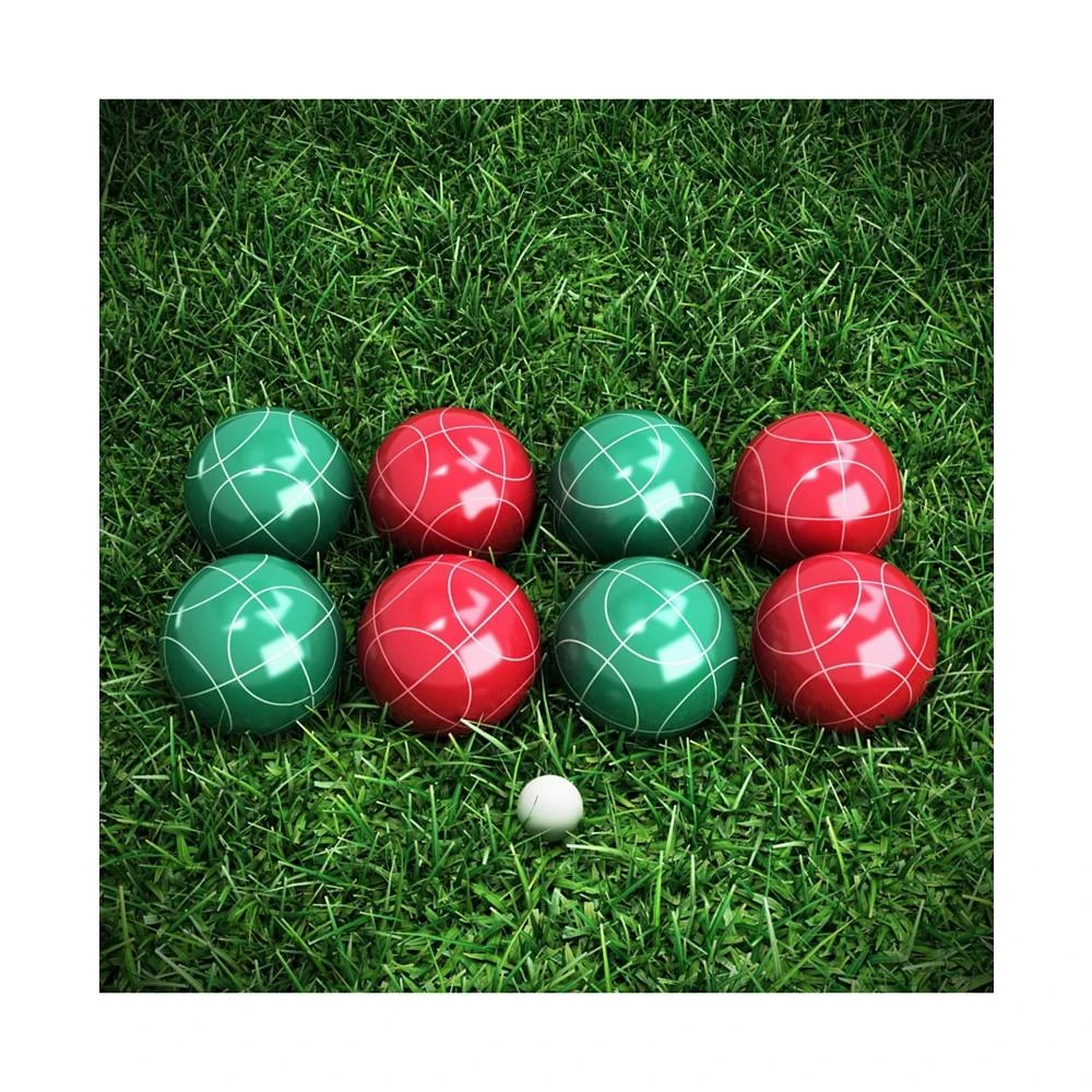 商品Trademark Global|Hey Play Bocce Ball Set - Outdoor Family Bocce Game For Backyard, Lawn, Beach And More,价格¥829,第4张图片详细描述