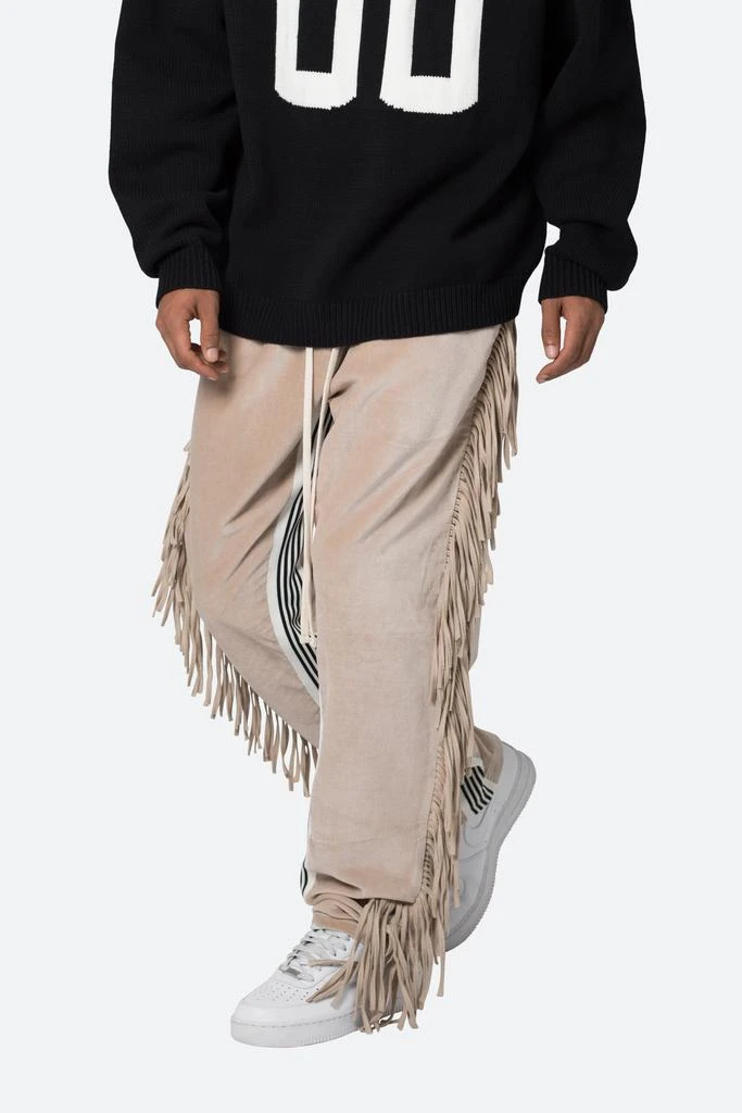 Fringe Velour Sweatpants - Dust 商品