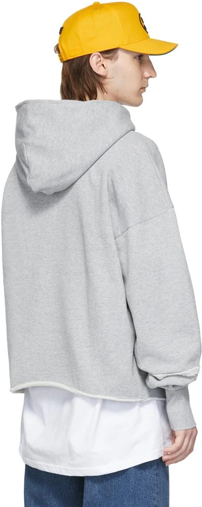 商品Drew House|SSENSE Exclusive Gray Scribble Hoodie,价格¥687,第3张图片详细描述