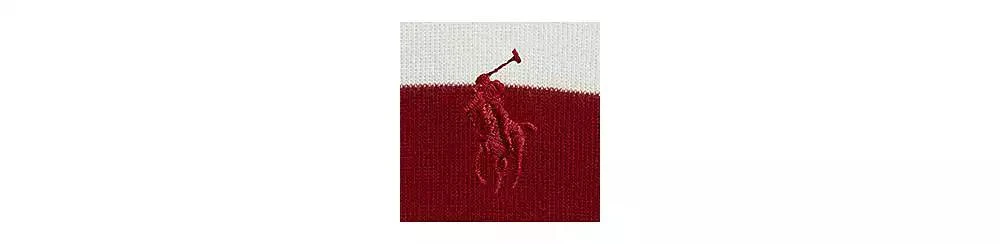 商品Ralph Lauren|Baby Boys Striped Estate-Rib Cotton Coverall,价格¥405,第4张图片详细描述