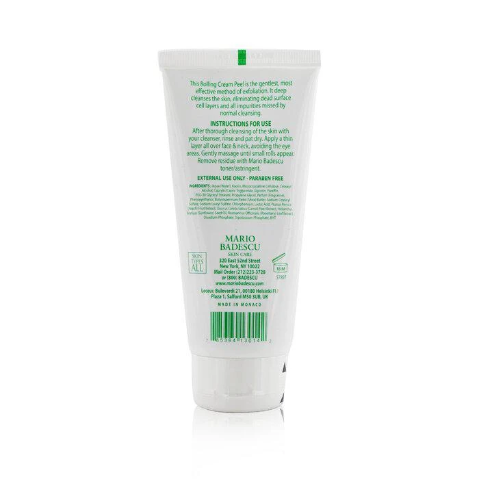 商品Mario Badescu|Mario Badescu 极速去角质层美白乳(所有肌肤适用)Cream Peel With AHA 73ml/2.5oz,价格¥207,第3张图片详细描述