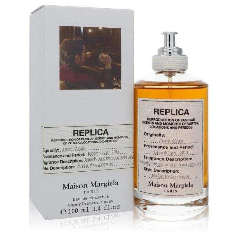 商品MAISON MARGIELA|Replica Jazz Club by Maison Margiela Eau De Toilette Spray (Unisex) 3.4 oz for Men,价格¥1807,第1张图片