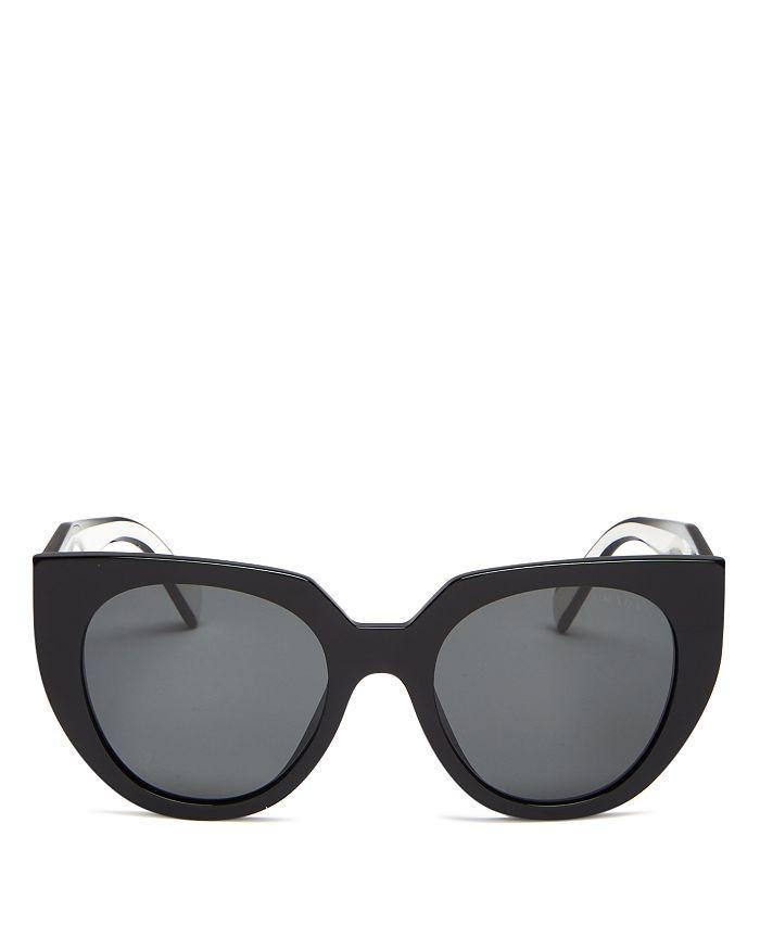 商品Prada|Women's Cat Eye Sunglasses, 52mm,价格¥2922,第5张图片详细描述