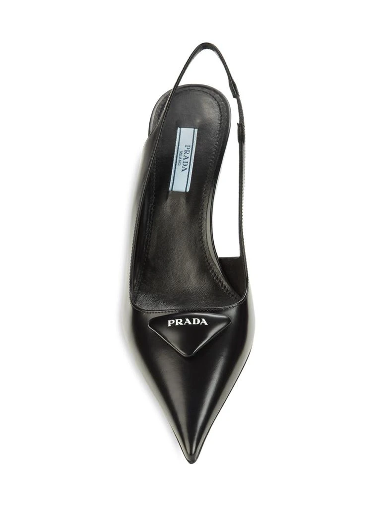 Leather Slingback Pumps 商品