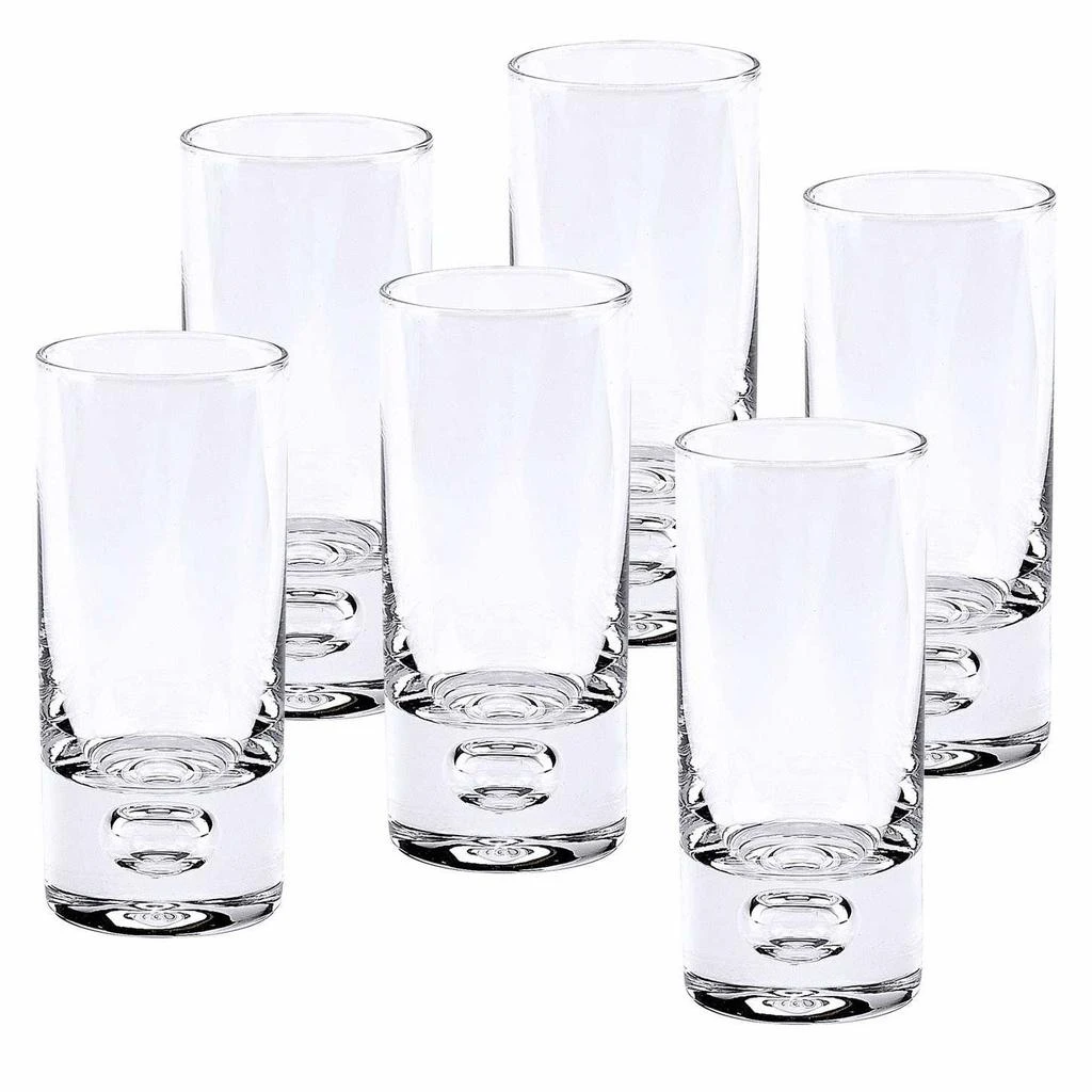 商品Hivvago|Mouth Blown Crystal 6 Pc Shot Or Vodka Glass Set  3 Oz,价格¥854,第3张图片详细描述
