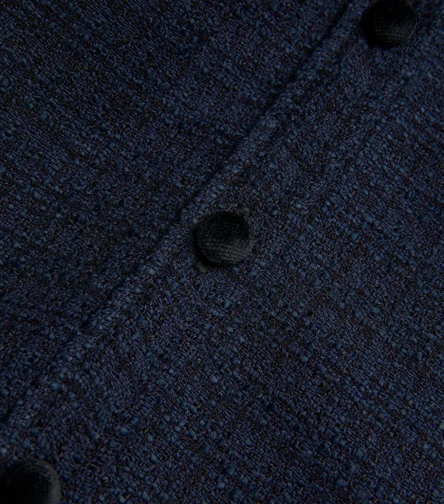 商品Sandro|Velvet-Collar Mini Dress,价格¥2862,第7张图片详细描述
