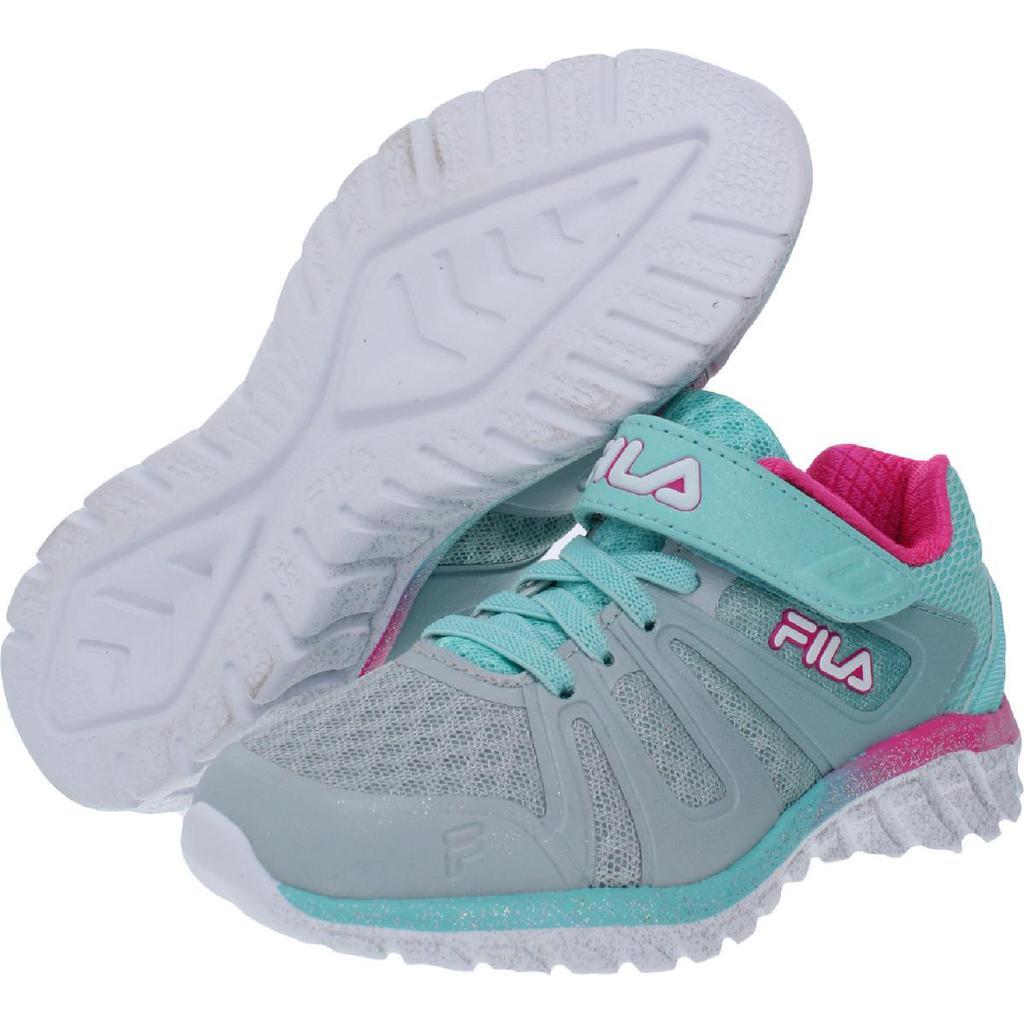 商品Fila|Fila Girls Cryptonic 6 Strap Glitter Laceless Athletic and Training Shoes,价格¥187,第4张图片详细描述