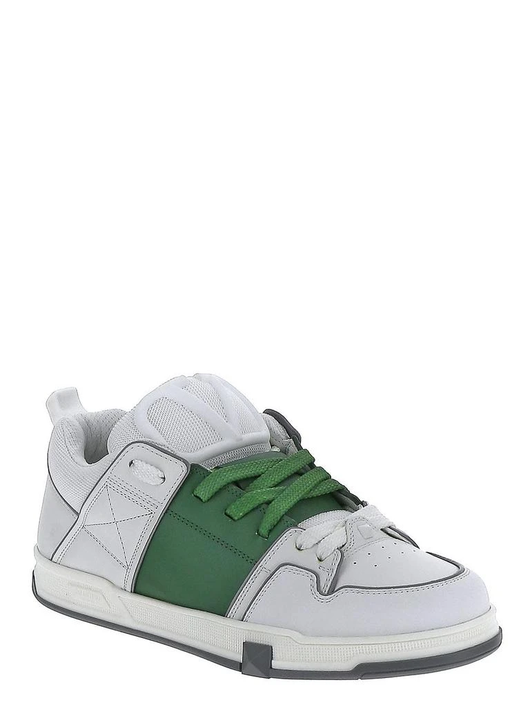 商品Valentino|Open Skate Calfskin And Fabric Sneaker,价格¥4741,第2张图片详细描述