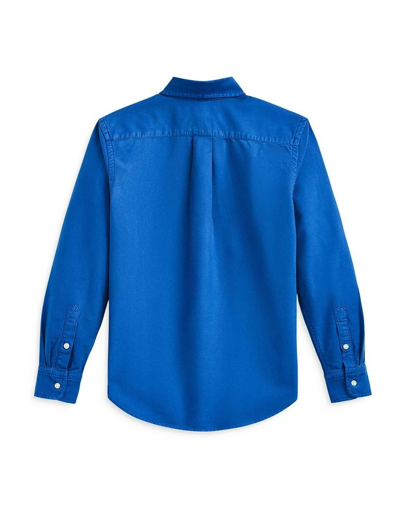 商品Ralph Lauren|Boys' The Iconic Oxford Shirt - Little Kid, Big Kid,价格¥407,第2张图片详细描述