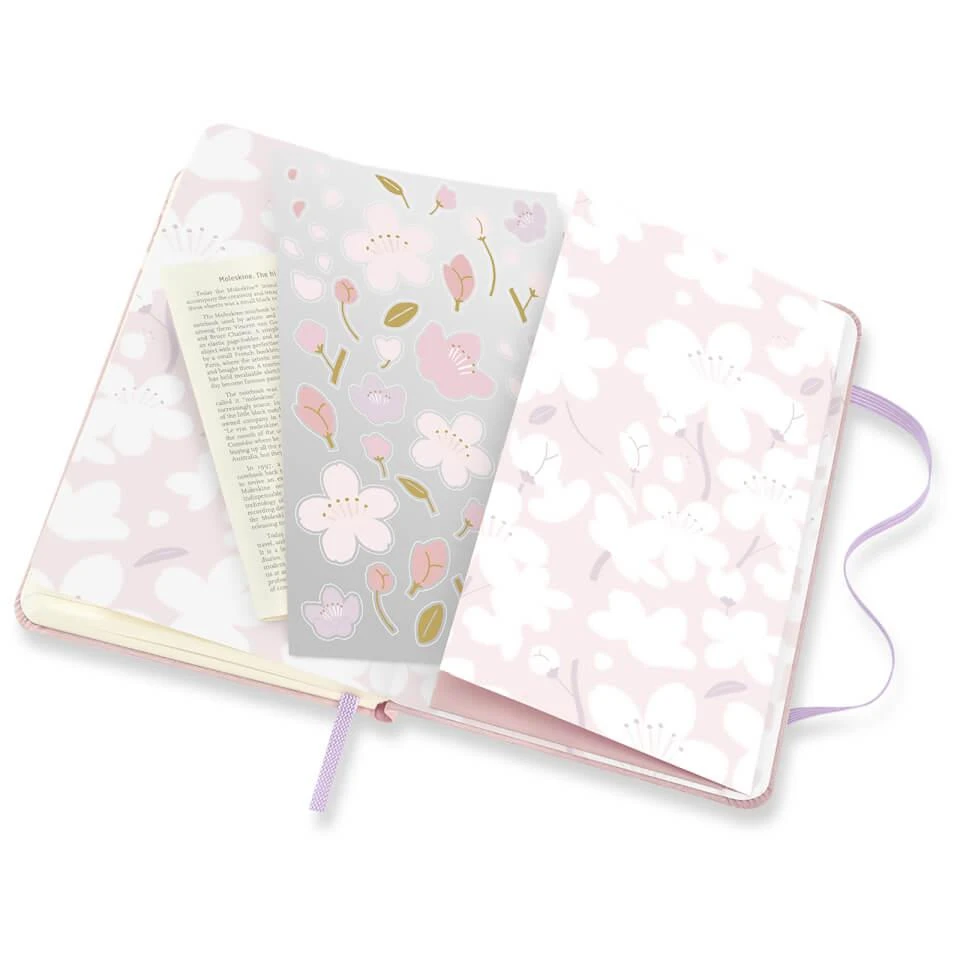 商品Moleskine|Moleskine Sakura Collection Ruled Notebook - Large,价格¥109,第4张图片详细描述