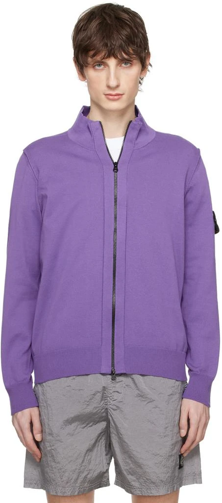商品Stone Island|Purple Patch Sweater,价格¥3830,第1张图片