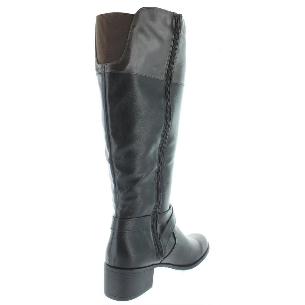Style & Co. Womens Venesa Faux Leather Knee-High Riding Boots商品第7张图片规格展示