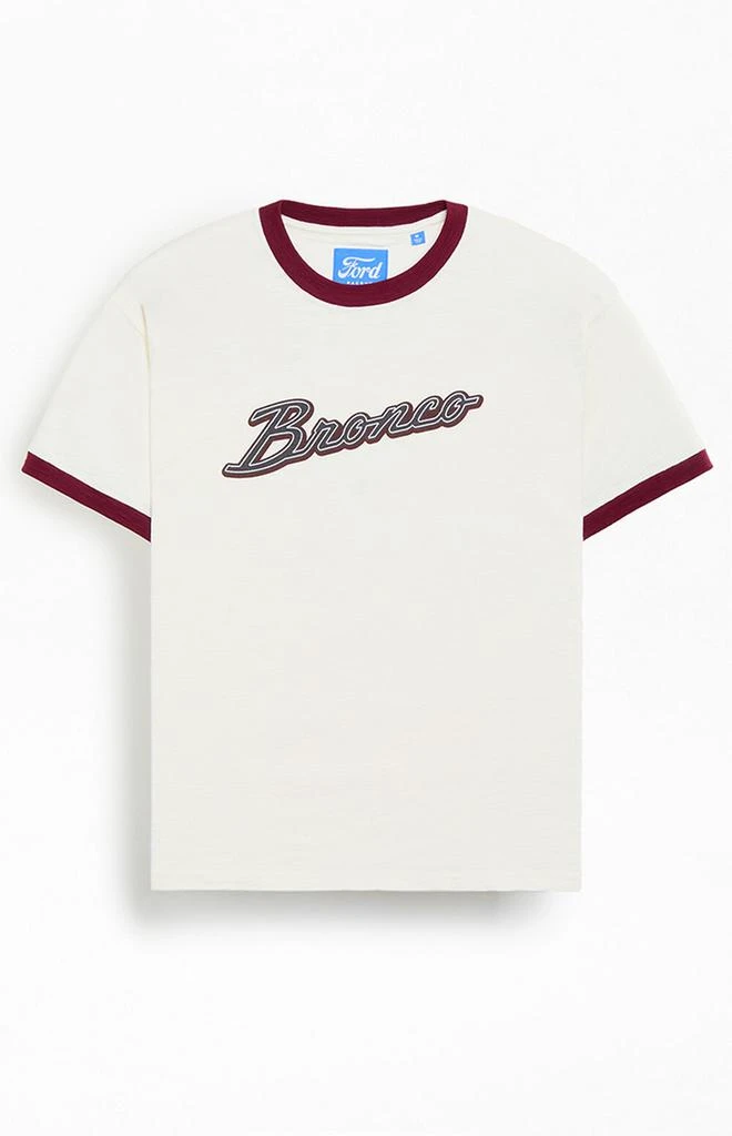 商品FORD|Cream Ringer T-Shirt,价格¥202,第1张图片详细描述