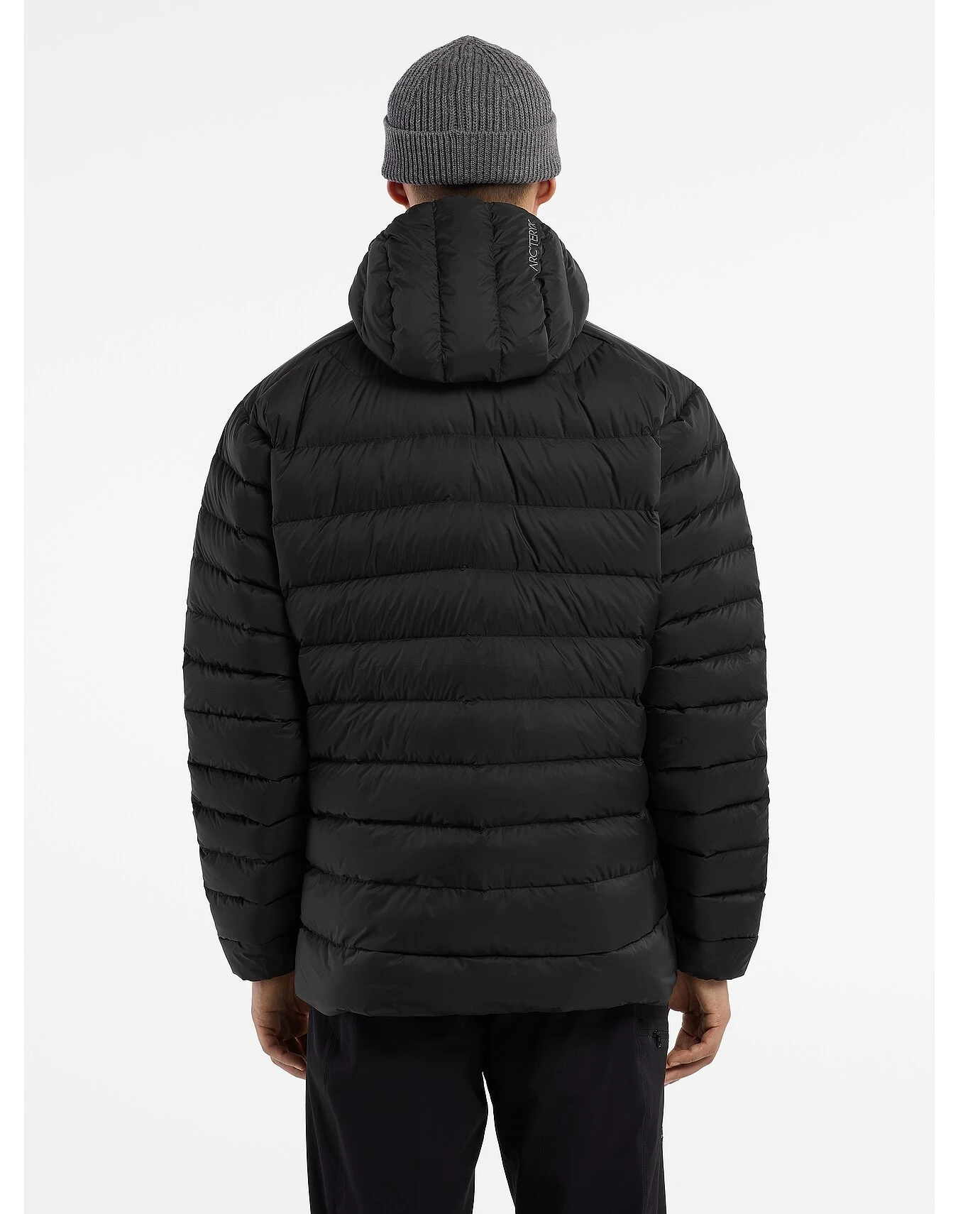 商品Arc'teryx|Arc'teryx 男士户外滑雪服上装 MENSCERIUMHOODYBLACK 黑色,价格¥3589,第5张图片详细描述