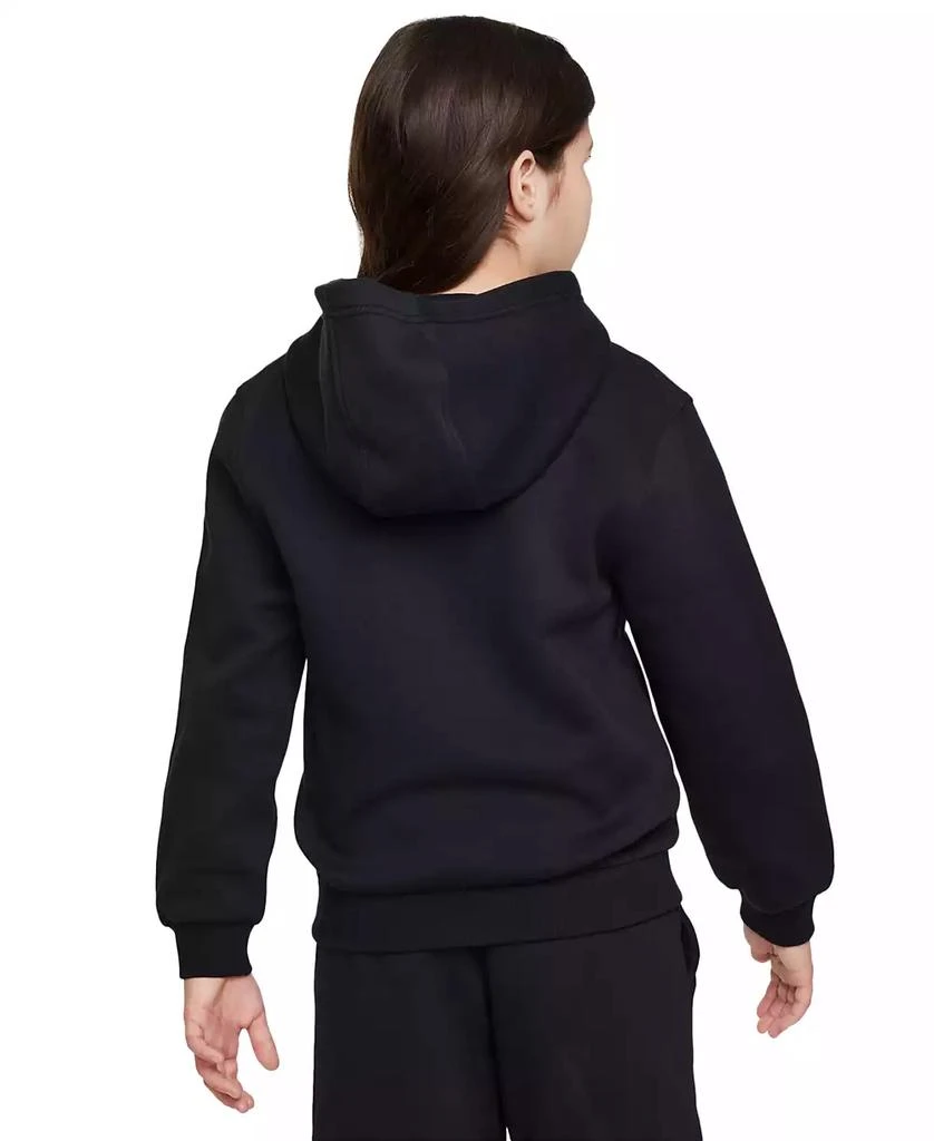 商品NIKE|Big Kids Sportswear Club Fleece Full-Zip Hoodie,价格¥392,第2张图片详细描述