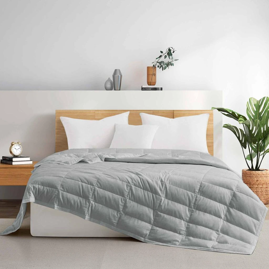 商品Puredown|TENCEL Lyocell Lightweight Cooling Down Bed Blanket Comforter, King or Queen Size Quilt,价格¥920,第2张图片详细描述